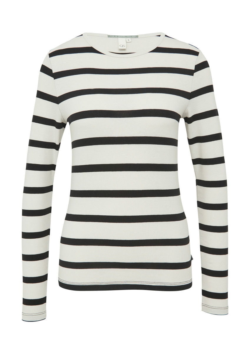 Schmales Ringelshirt