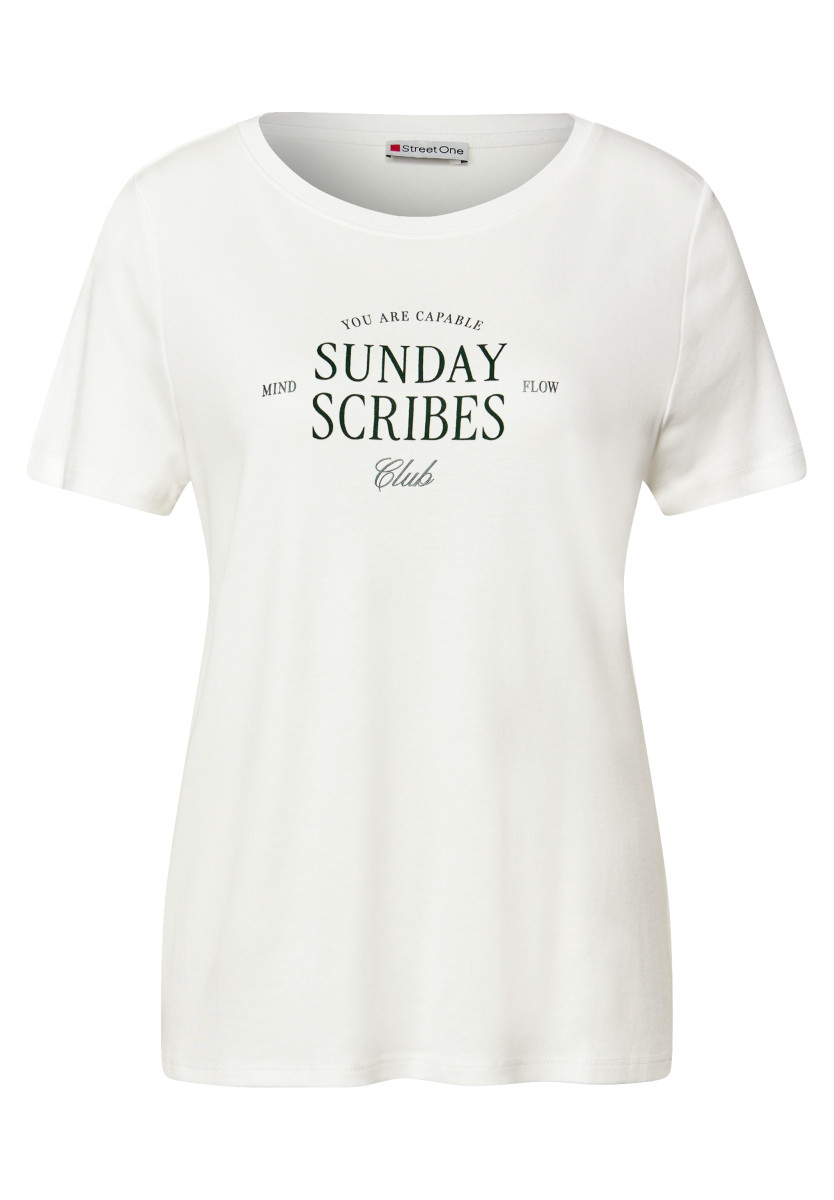 T-Shirt mit Wording