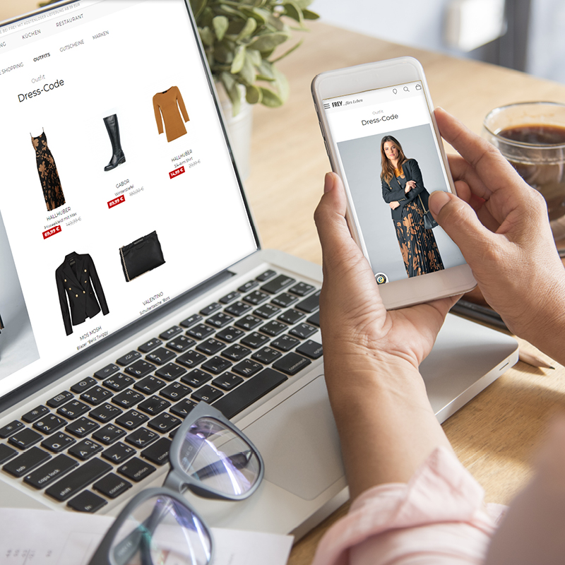 Mode und Möbel online shoppen bei FREY