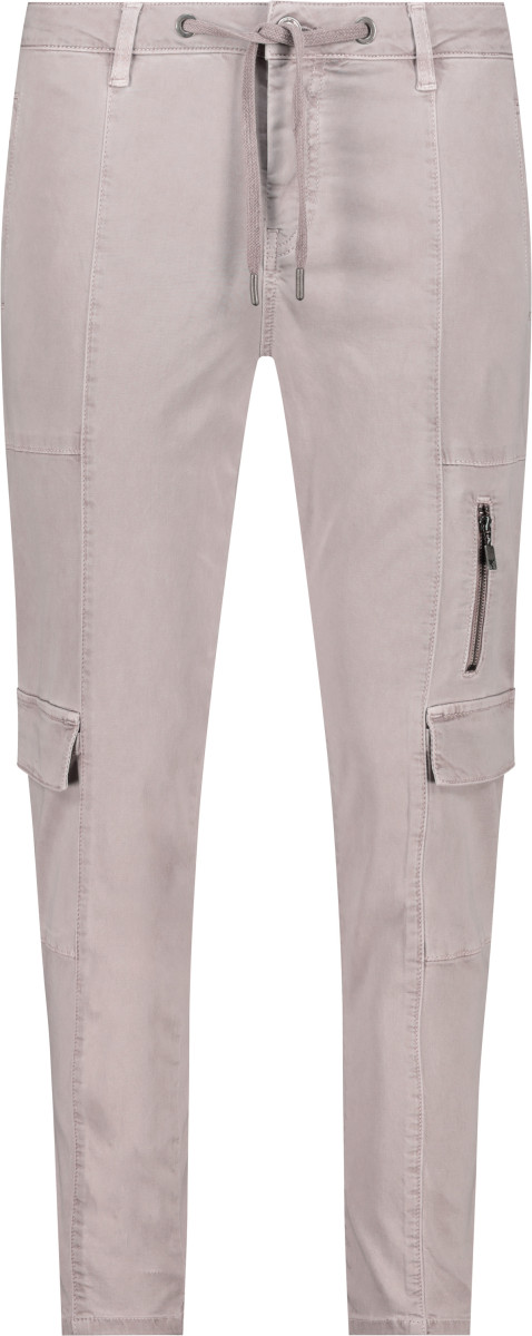 Cargohose aus Lyocell-Mix grau