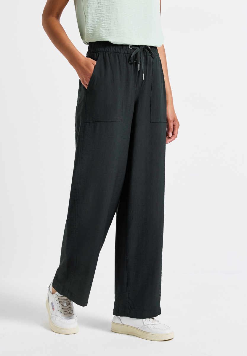 Strukturhose im Loose Fit