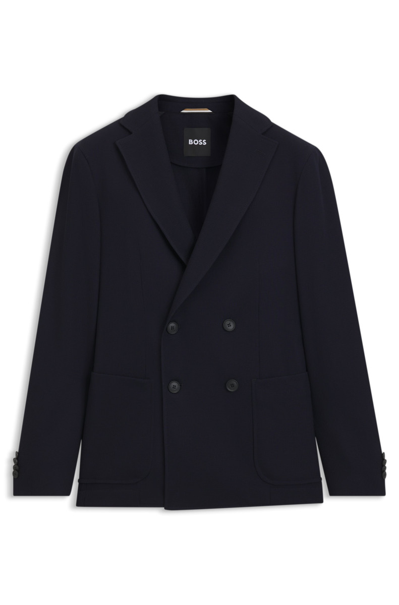 Gemustertes Slim-Fit Sakko