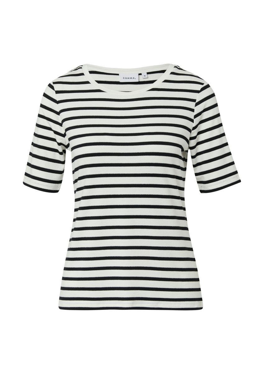 Ringel-Shirt weiß