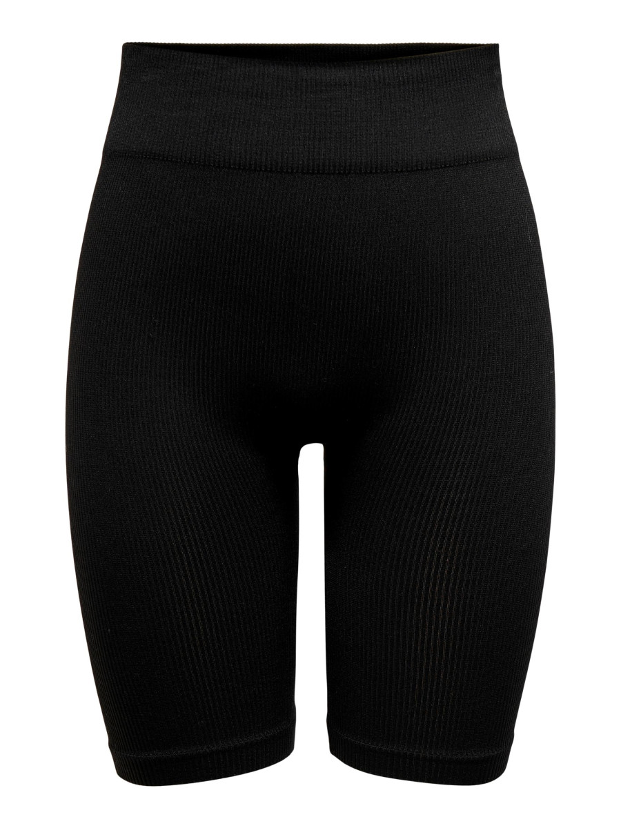 Körperbetonte Shorts schwarz