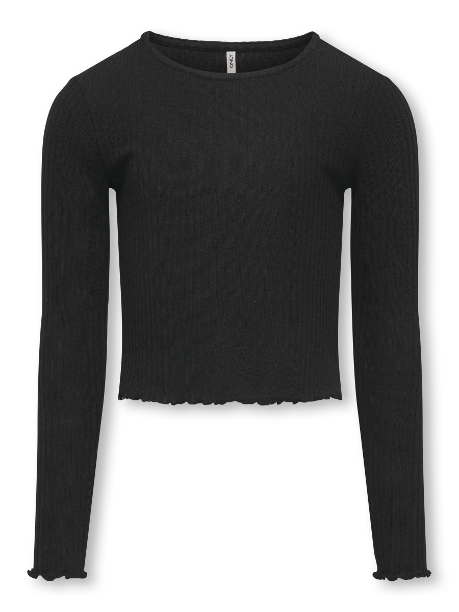 Langarmshirt schwarz