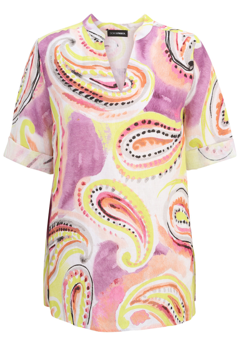 Bluse mit Paisley-Print