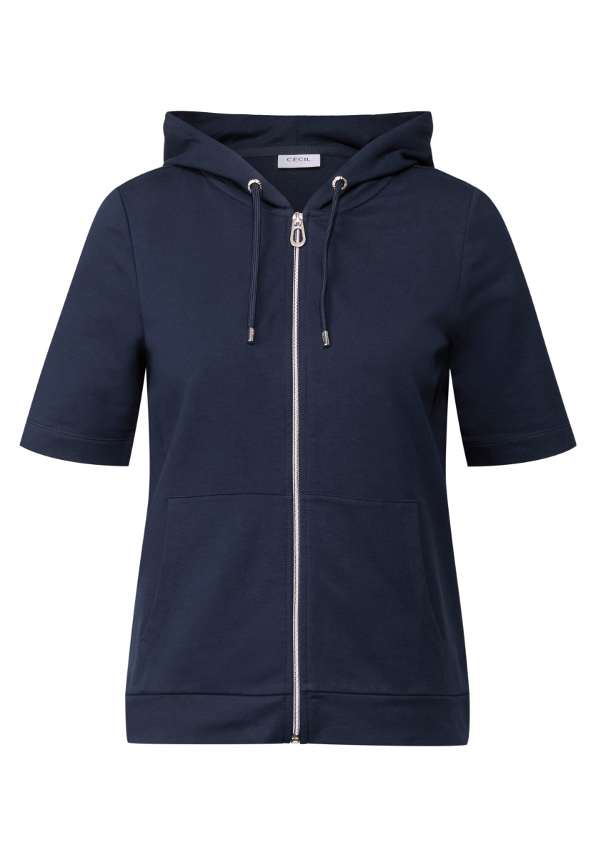 Kapuzenjacke blau