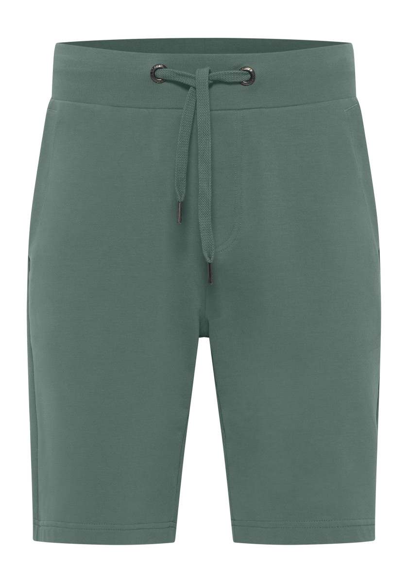 Sweatbermuda "Nias" dunkelgrün