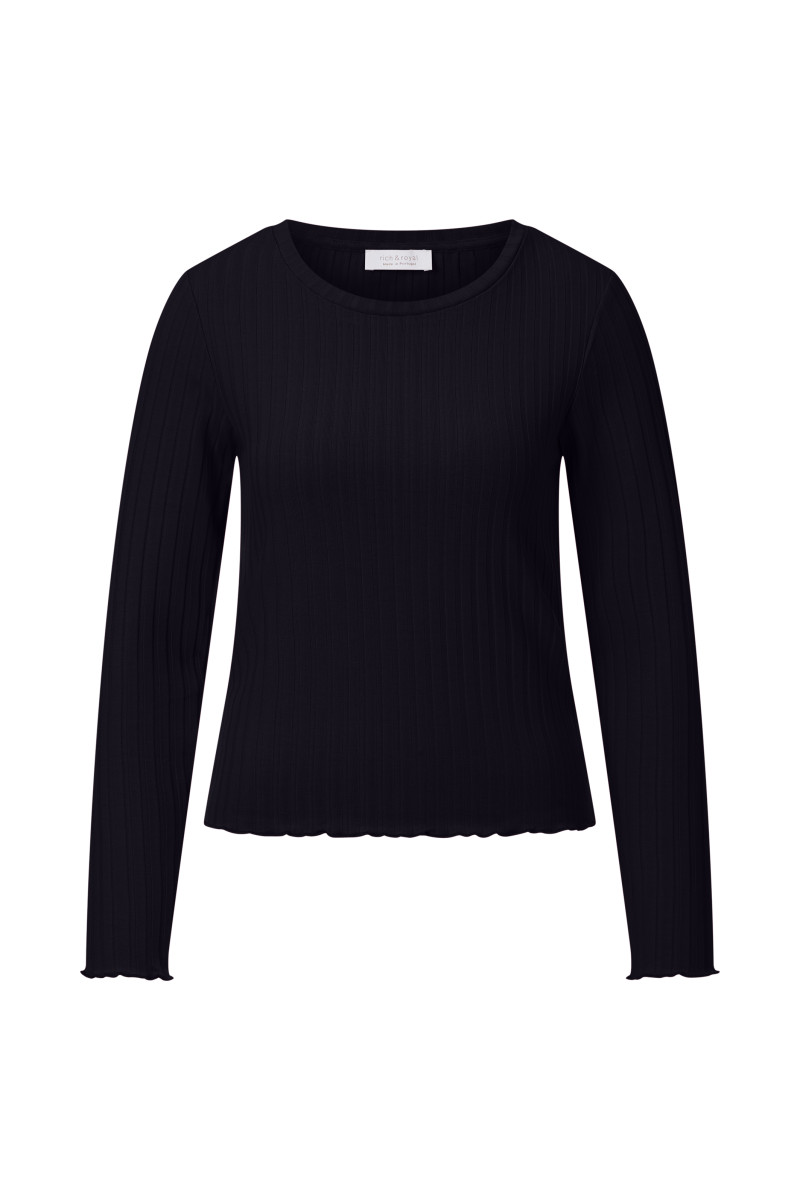 Langarmshirt dunkelblau