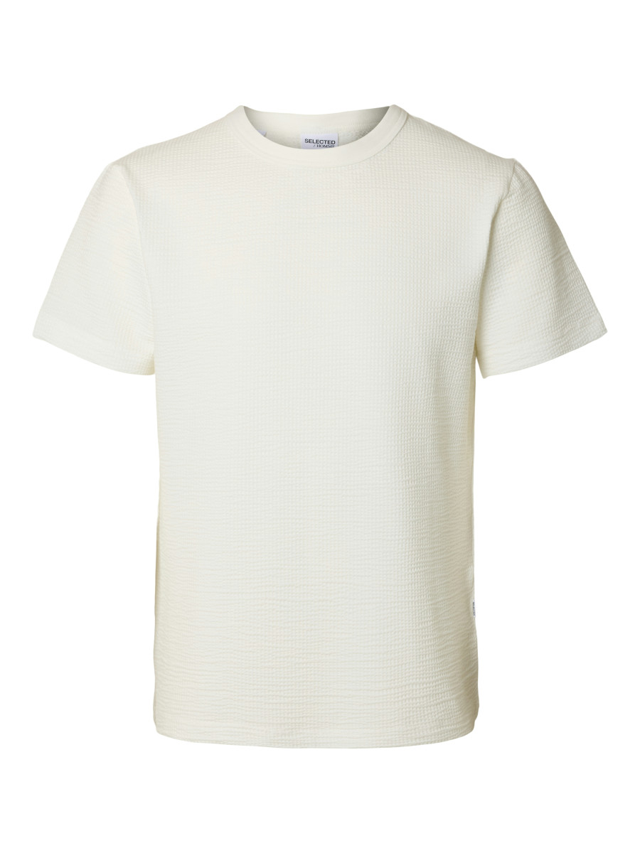 Seersucker-T-Shirt