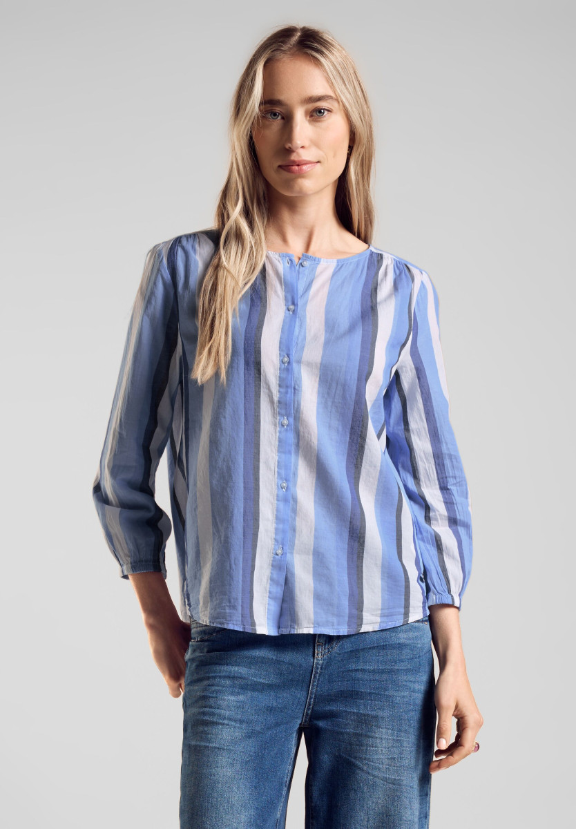 Bluse mit Streifen