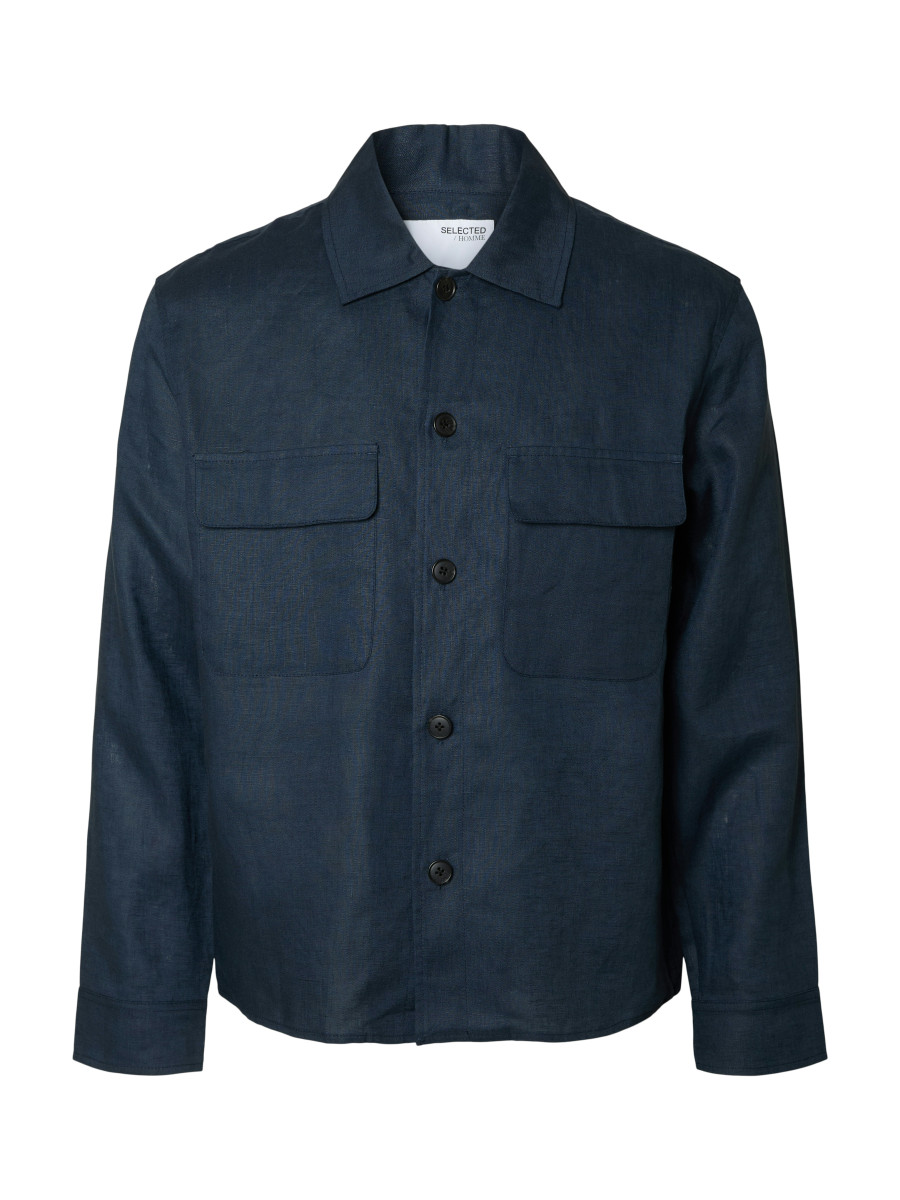 Leinen Overshirt