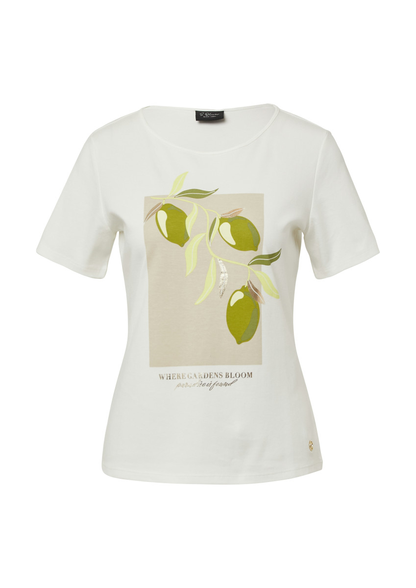 T-Shirt mit Frontprint