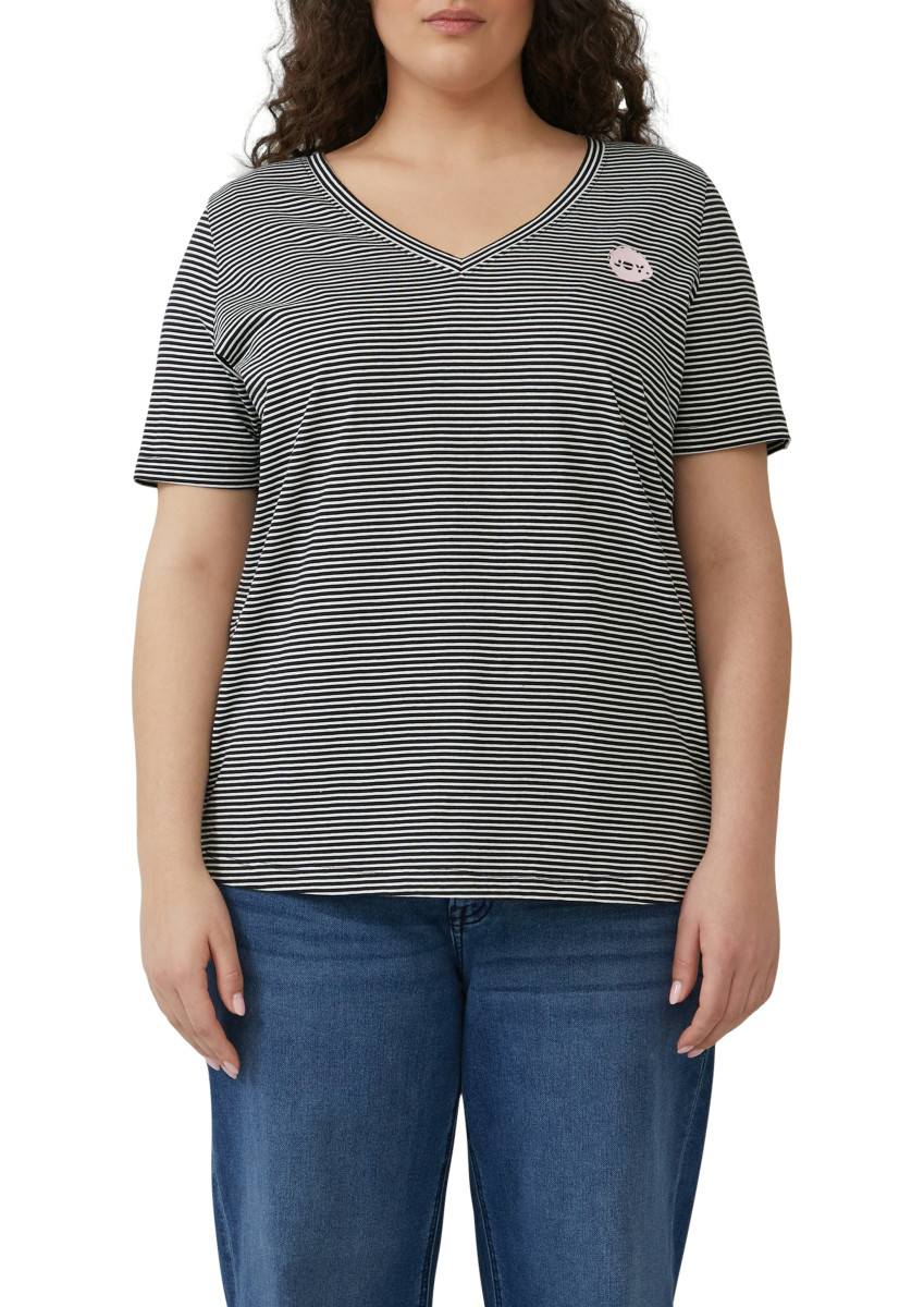 T-Shirt mit Print-Detail
