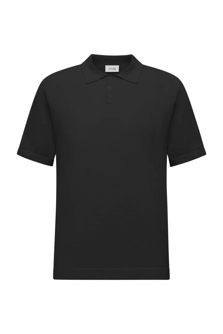 Poloshirt "Triton" schwarz