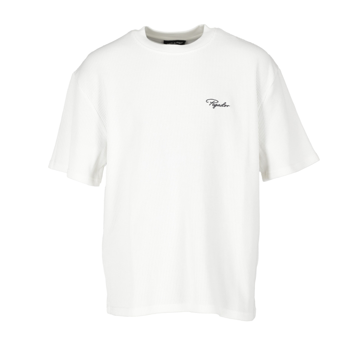Oversized T-Shirt "Signar" weiß
