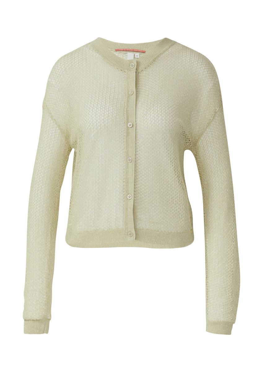 Jacke in Häkeloptik