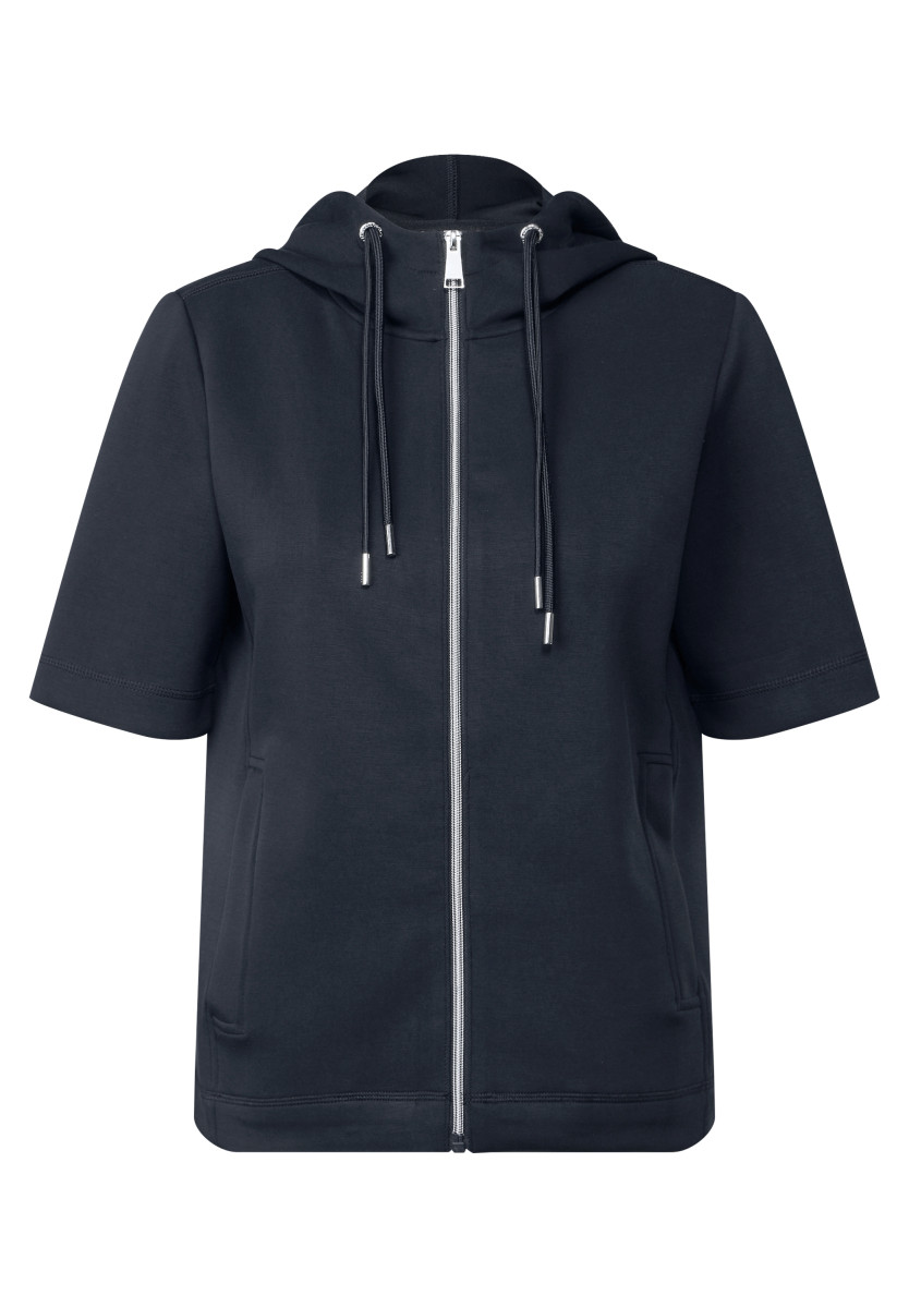 Sweatjacke blau