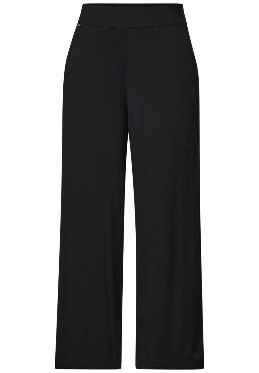 Jersey-Hose schwarz