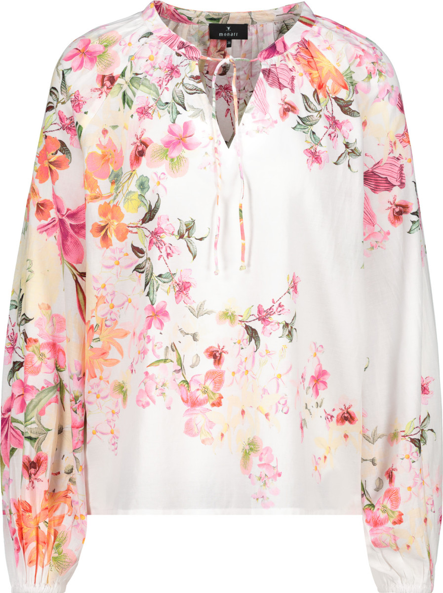 Bluse mit Blumenmotiv