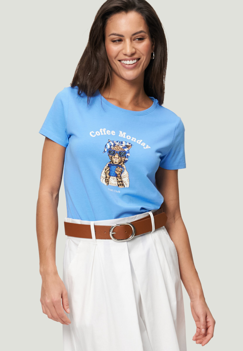 T-Shirt mit Frontprint