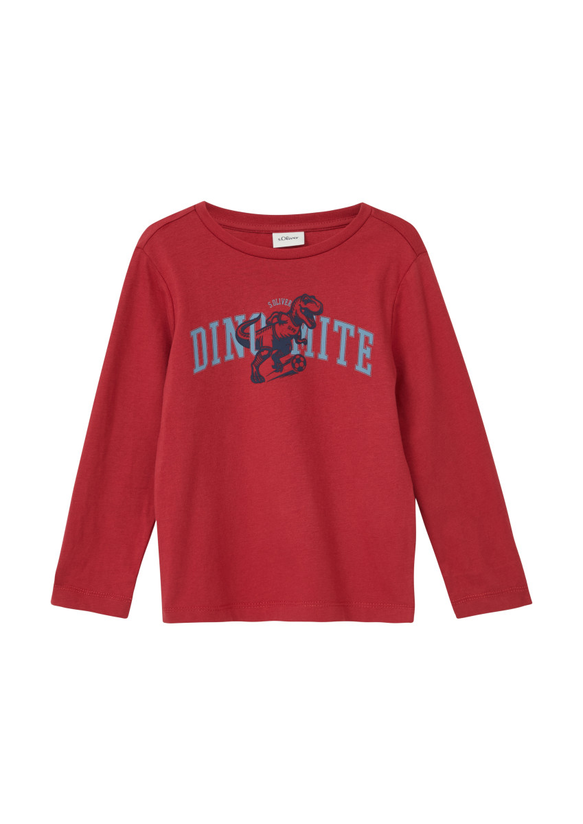 Longsleeve mit Frontprint