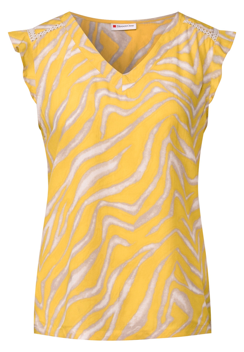 Sommertop mit Volants
