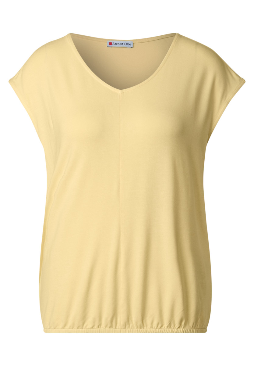 Jersey-Shirt gelb