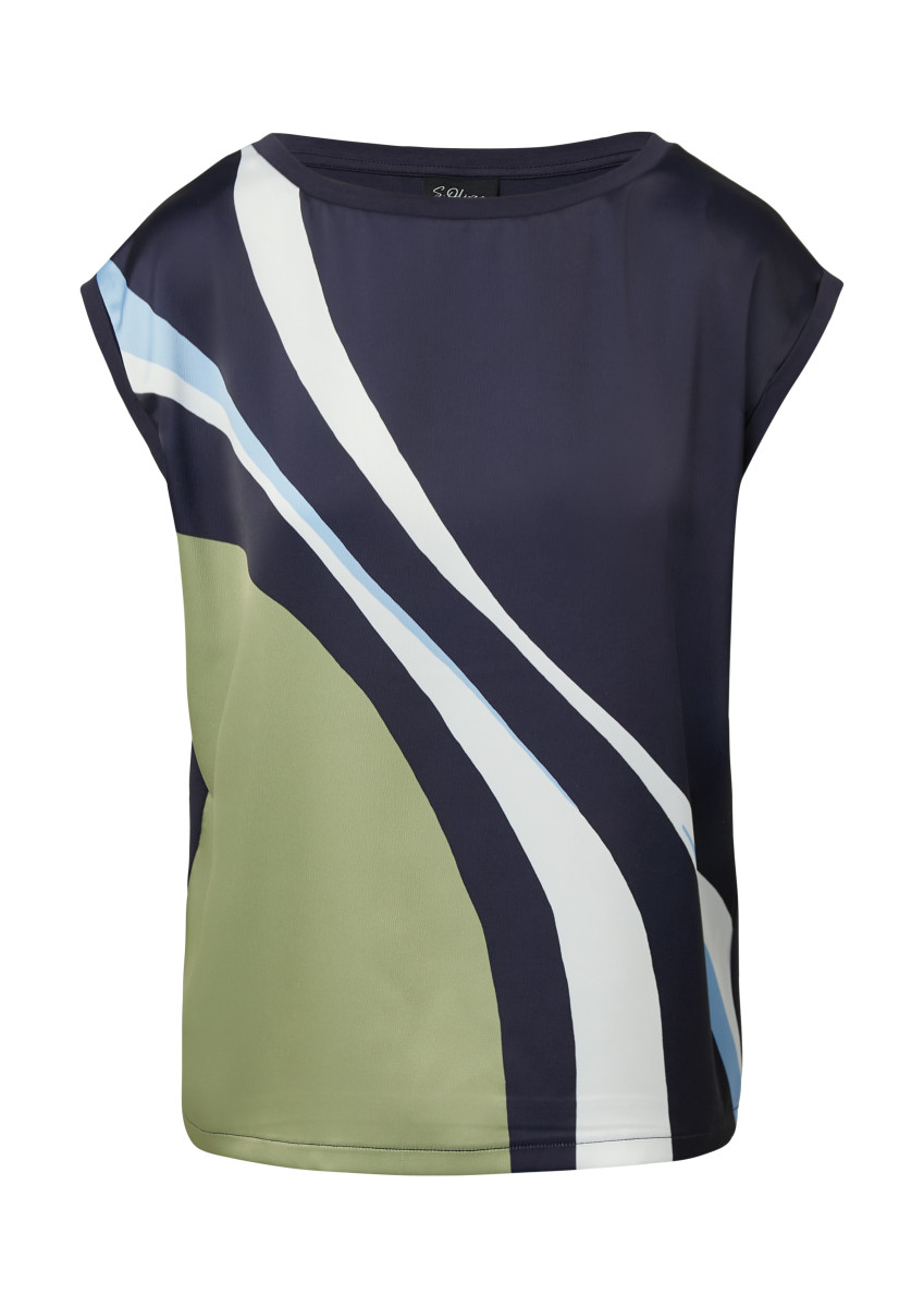 Blusenshirt im Relaxed Fit