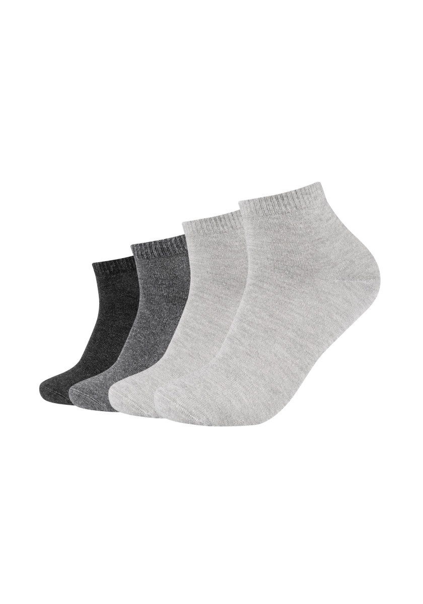 Unisex Socken (4 Paar) grau