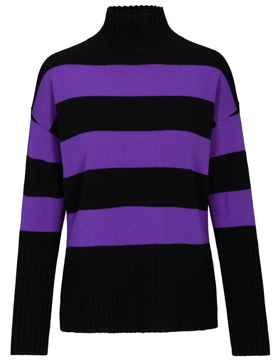 Gestreifter Pullover