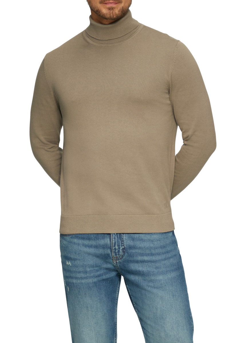 Strickpullover braun
