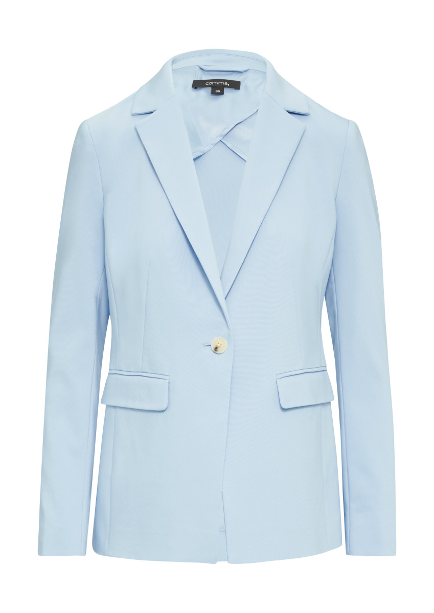 Blazer mit Pattentaschen