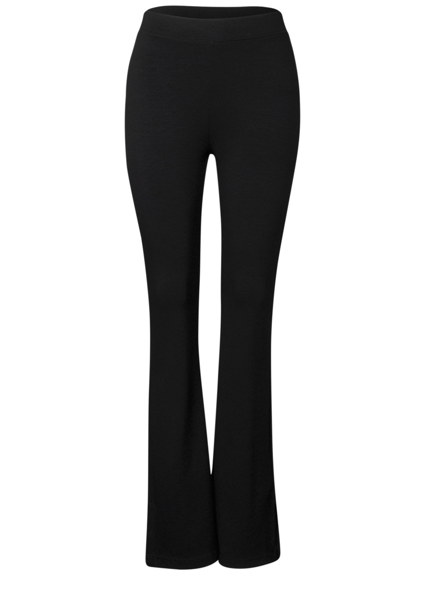 Bootcut Leggings mit Schlitz