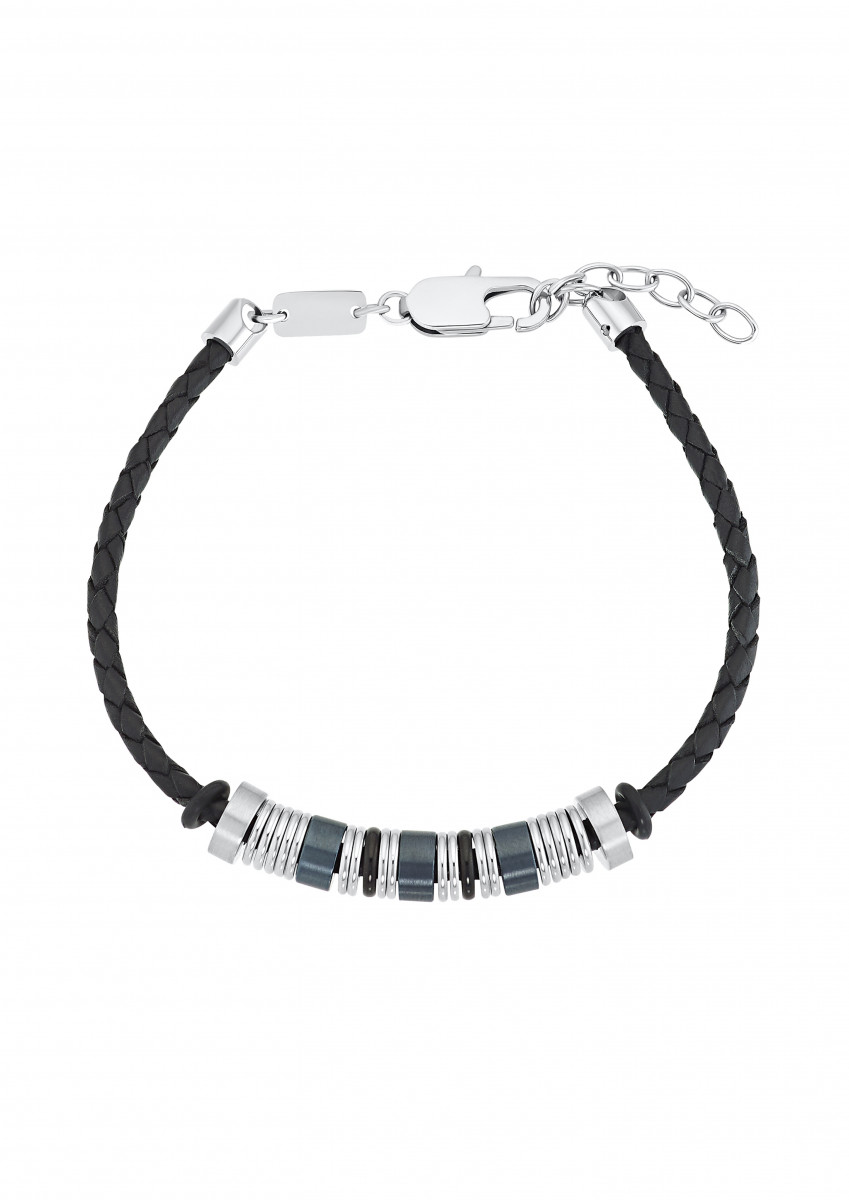 Armband mit Edelstahl-Beads