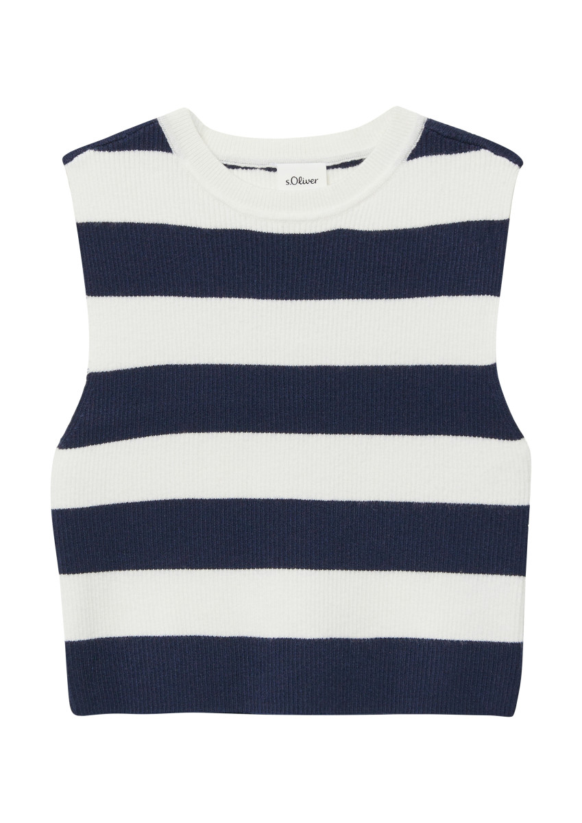 Verkürztes Stricktop