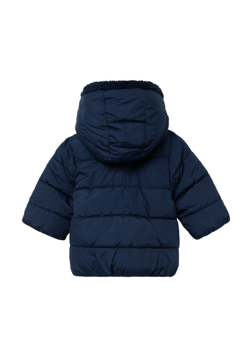 Steppjacke mit Teddyplüsch