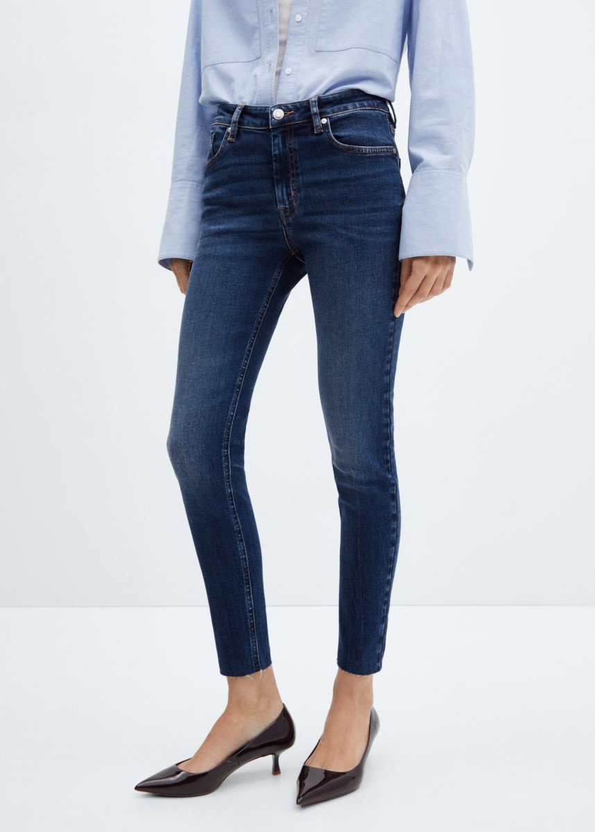 Skinny-Jeans in Cropped-Länge