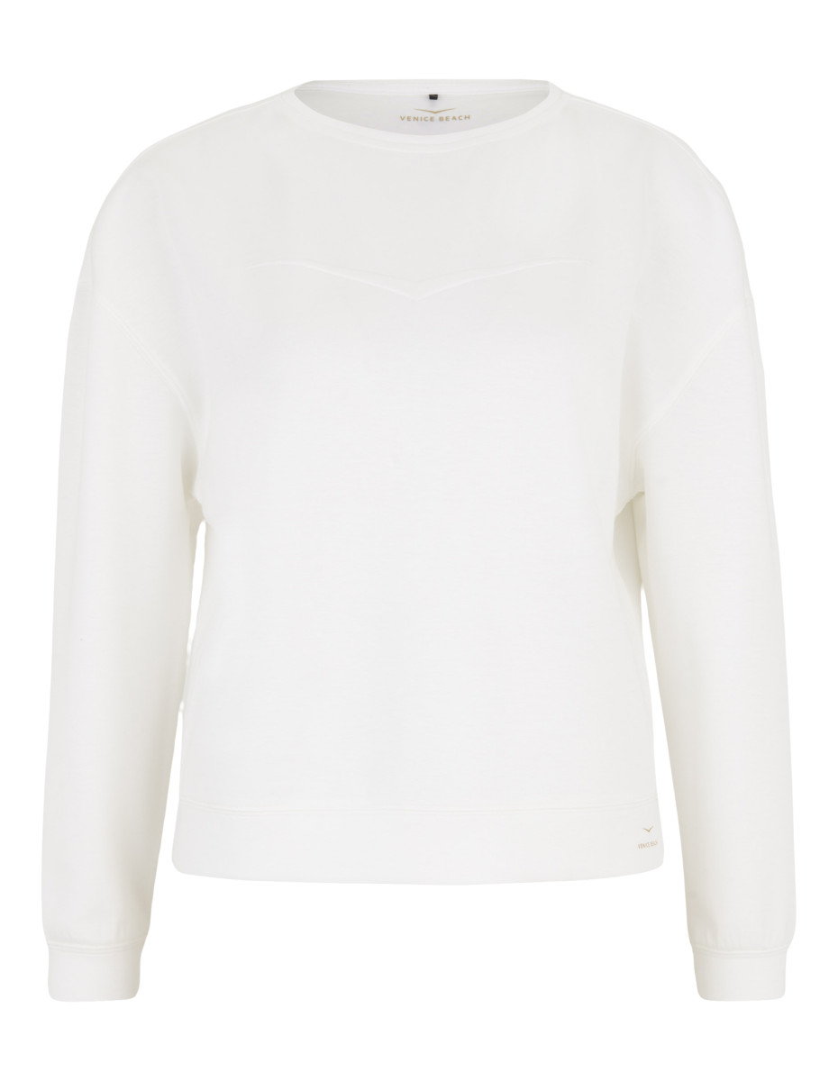 Sweatshirt weiß