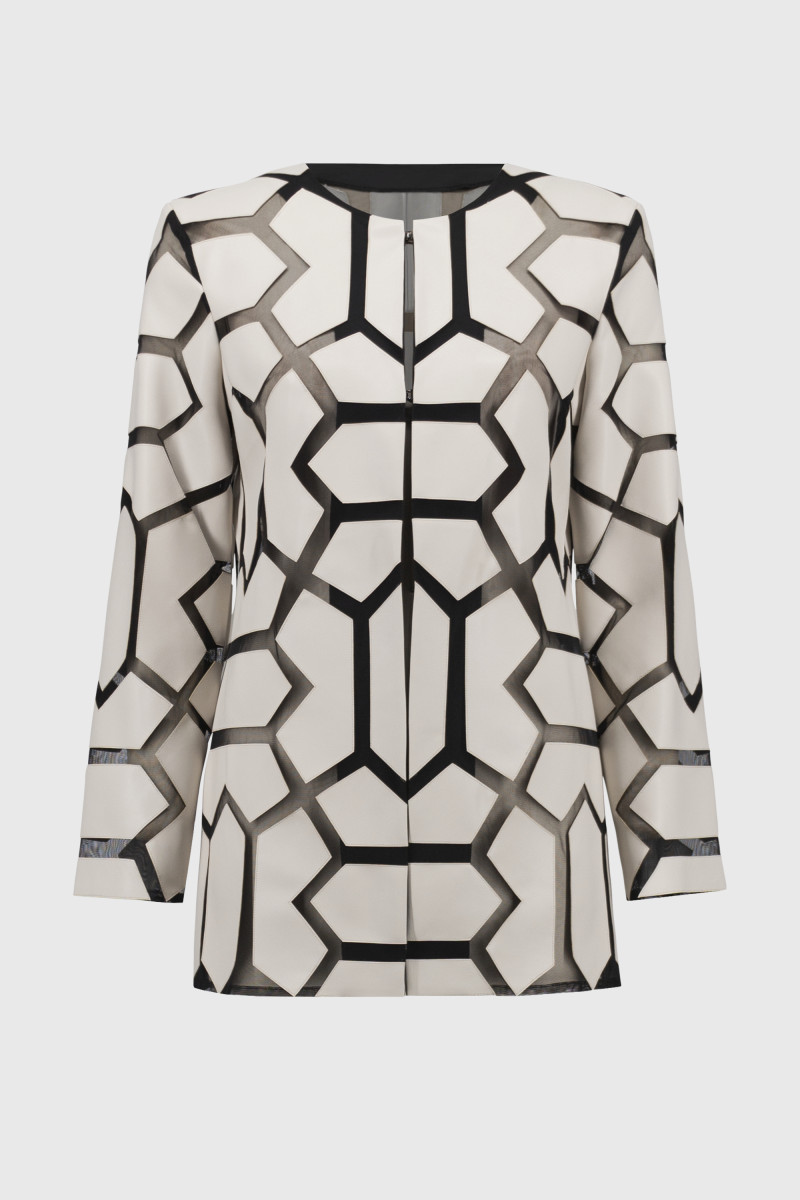 Jacke aus Kunstleder