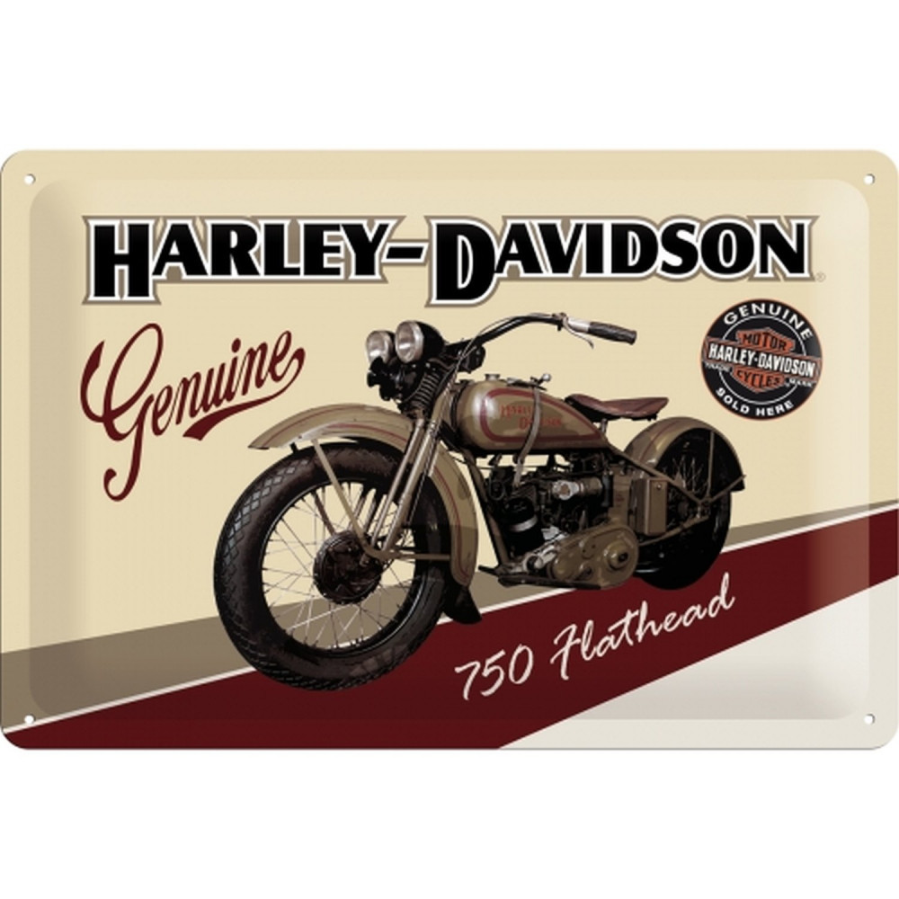 Blechschild "Harley-Davidson"