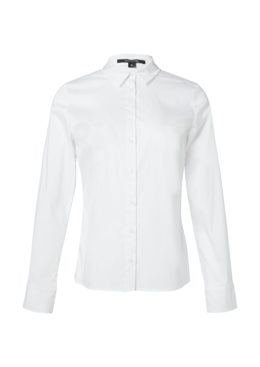 Bluse aus Baumwollstretch