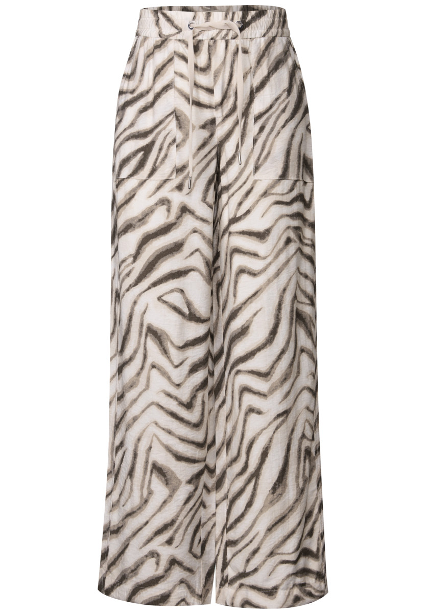 Wide Leg Crepe Hose
