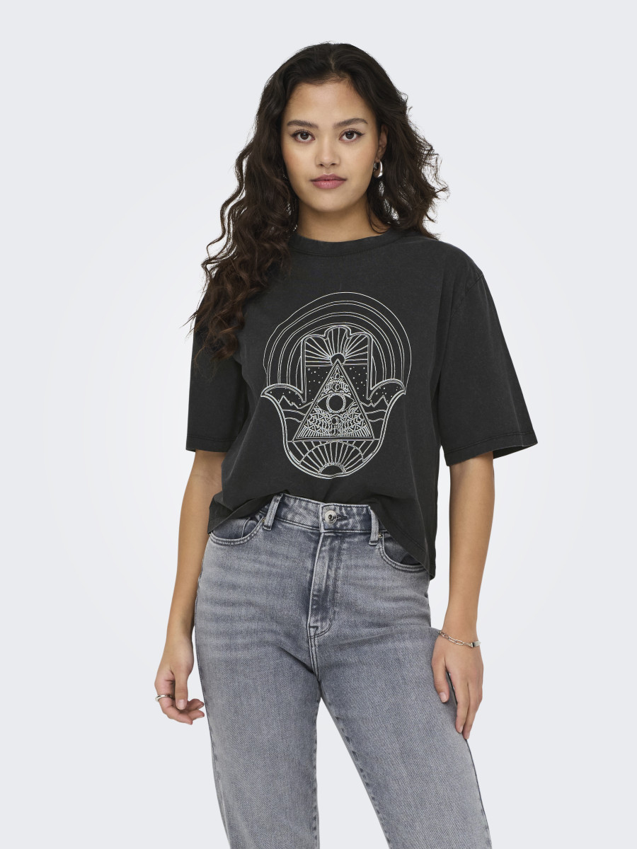 T-Shirt mit Frontprint