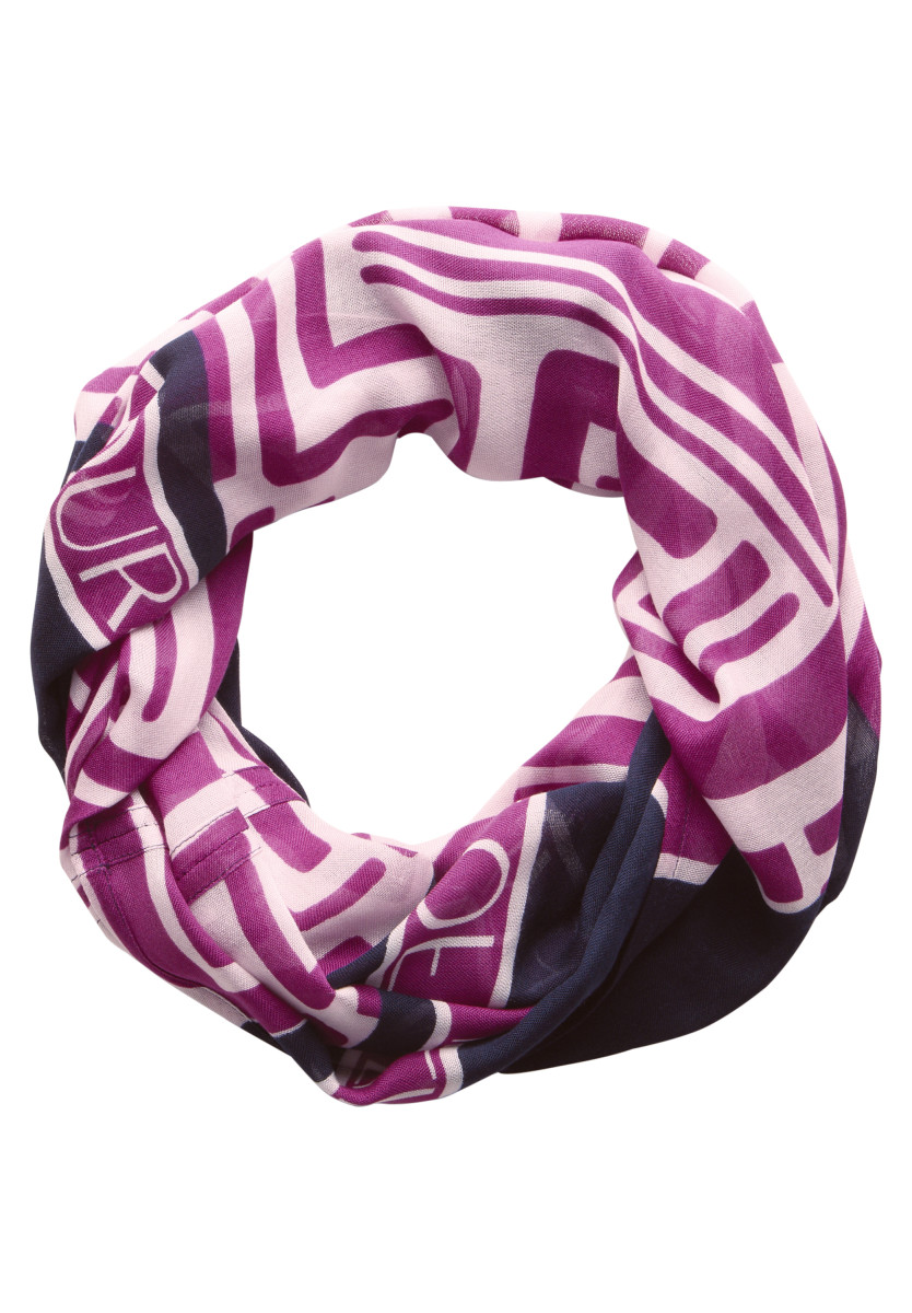 Gemusterter Loop Schal