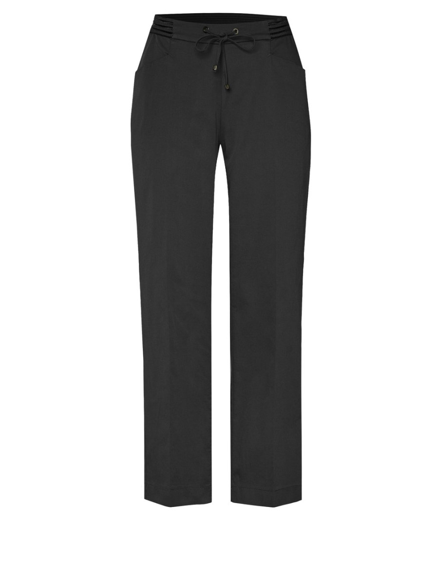 Hose "Sue Wide" schwarz