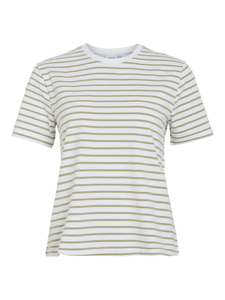 T-Shirt mit kurzen Ärmeln hellgrün