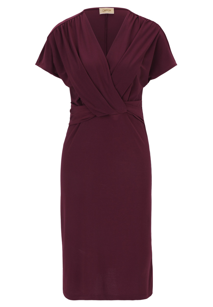 Jerseykleid lila