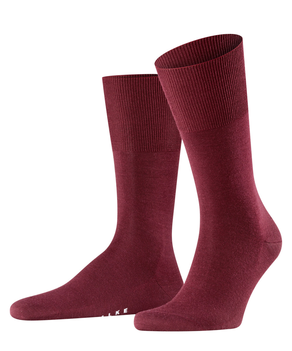 Socken "Airport" bordeaux