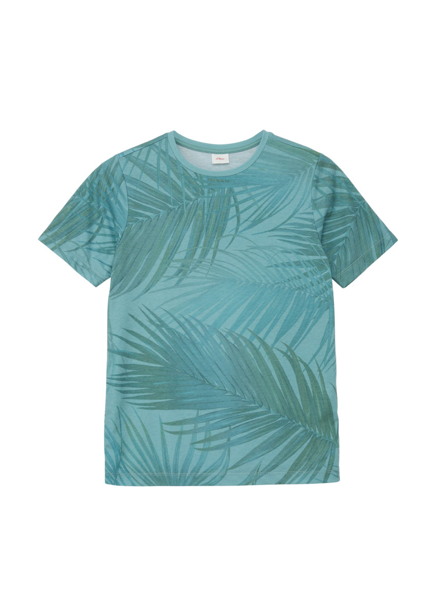 T-Shirt mit All-over-Print